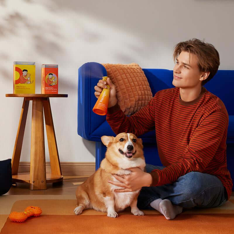 PACAGEN Dog Allergen Neutralizing Spray for Home Use - Neutralizes Dog Allergens on Contact - Allergist Recommended